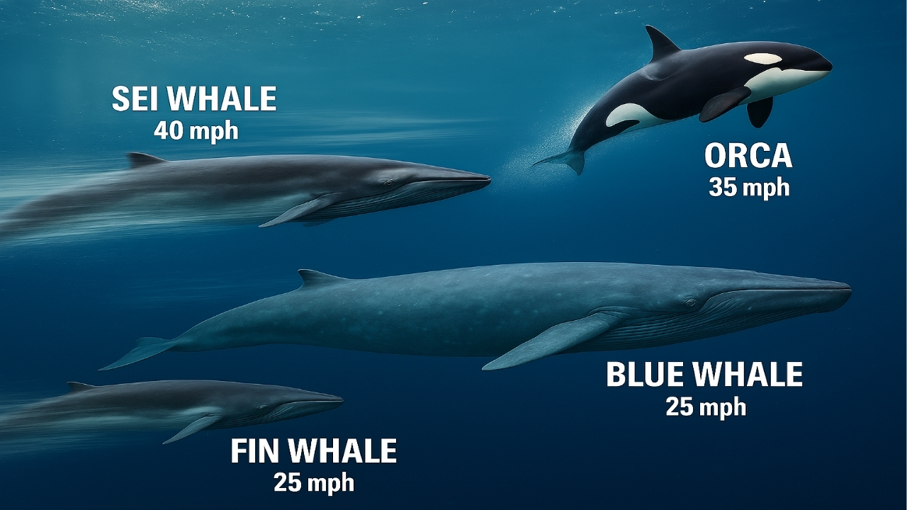 How Fast Can Whales Swim