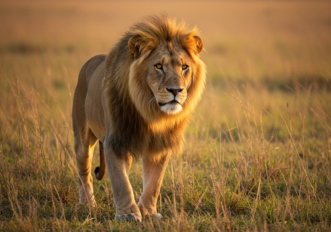 Male lion